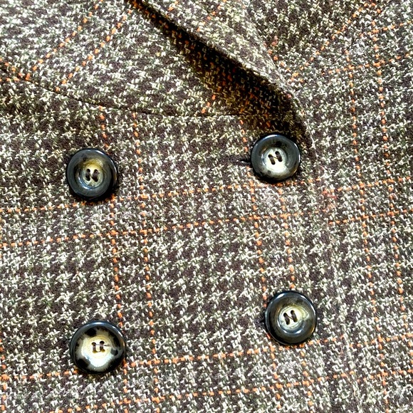 SISLEY CROP CAPE/ Wool JACKET Blazer - Picture 5 of 15